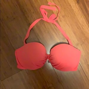 Victoria’s Secret coral bikini top 36C